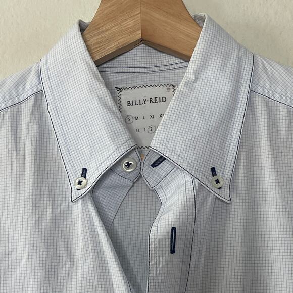 BILLY REID BUTTON DOWN‎ LONG SLEEVE  MEN'S SHIRT SIZE S - Picture 3 of 6